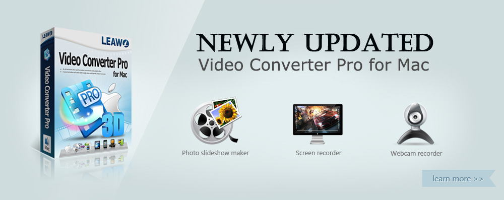Leawo Video Converter Pro for Mac - The best Mac DVD/Blu-ray Ripper & Video Converter Mac