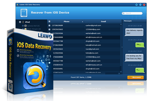 Leawo iPhone データ復元